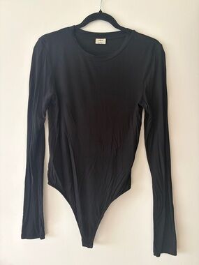 Wilfred Black Long-Sleeve Crewneck Bodysuit